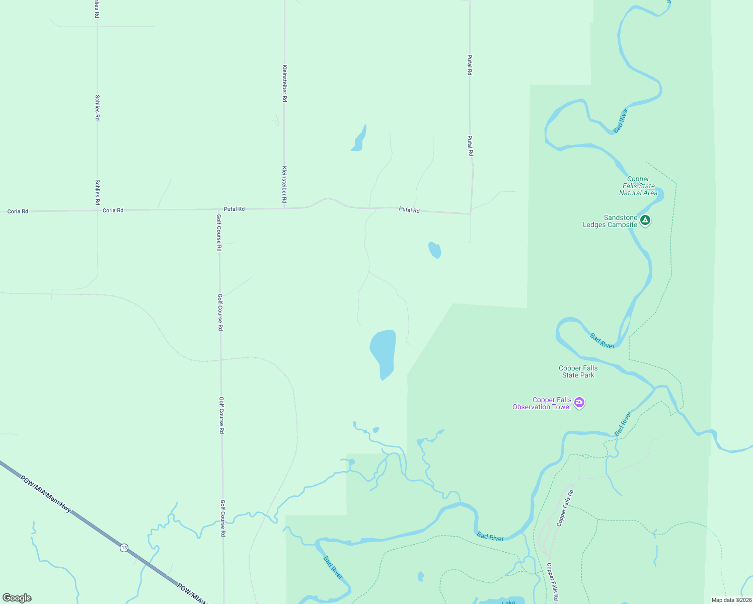 map of restaurants, bars, coffee shops, grocery stores, and more near 72303 Pufal Road in Highbridge