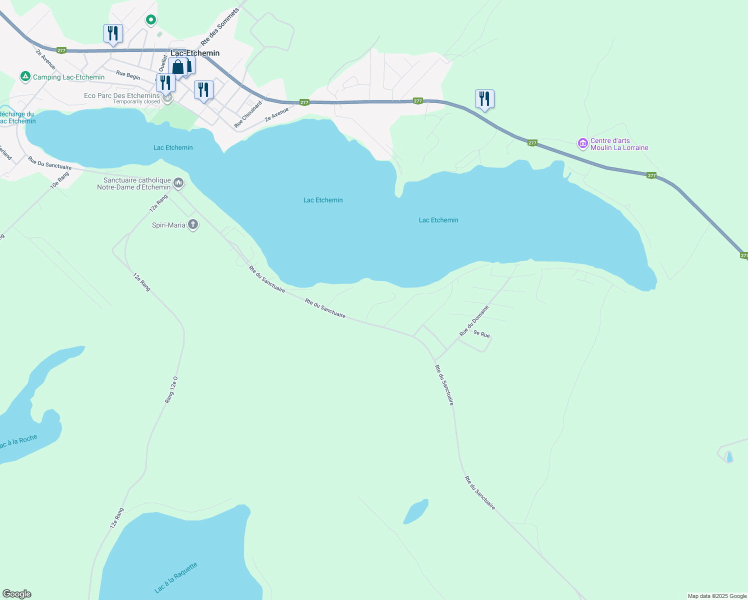 711 Chemin des Hydrangées, LacEtchemin QC Walk Score