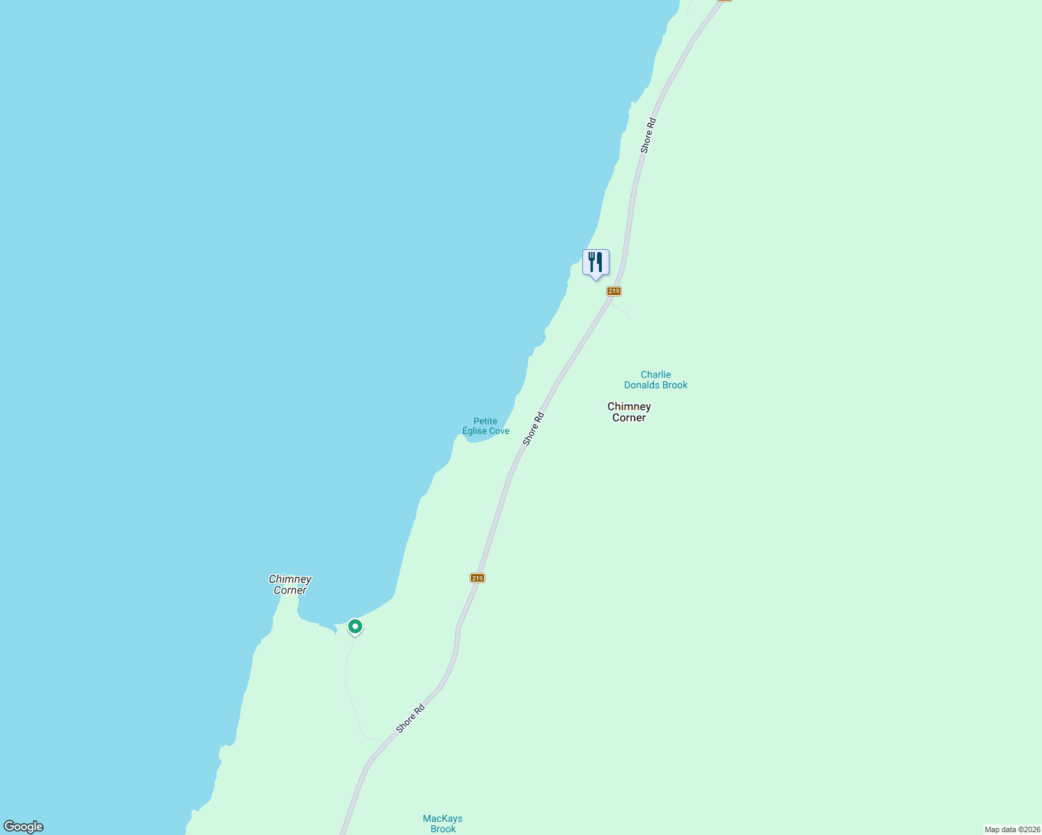 map of restaurants, bars, coffee shops, grocery stores, and more near 8 Shore Road in Port Hood