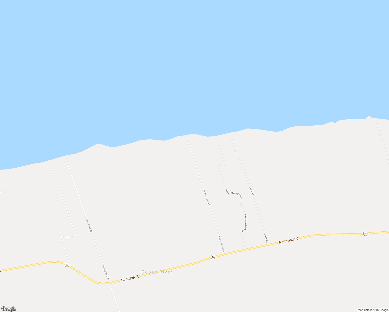 map of restaurants, bars, coffee shops, grocery stores, and more near 260 Swallow Point Road in Saint Peters Bay