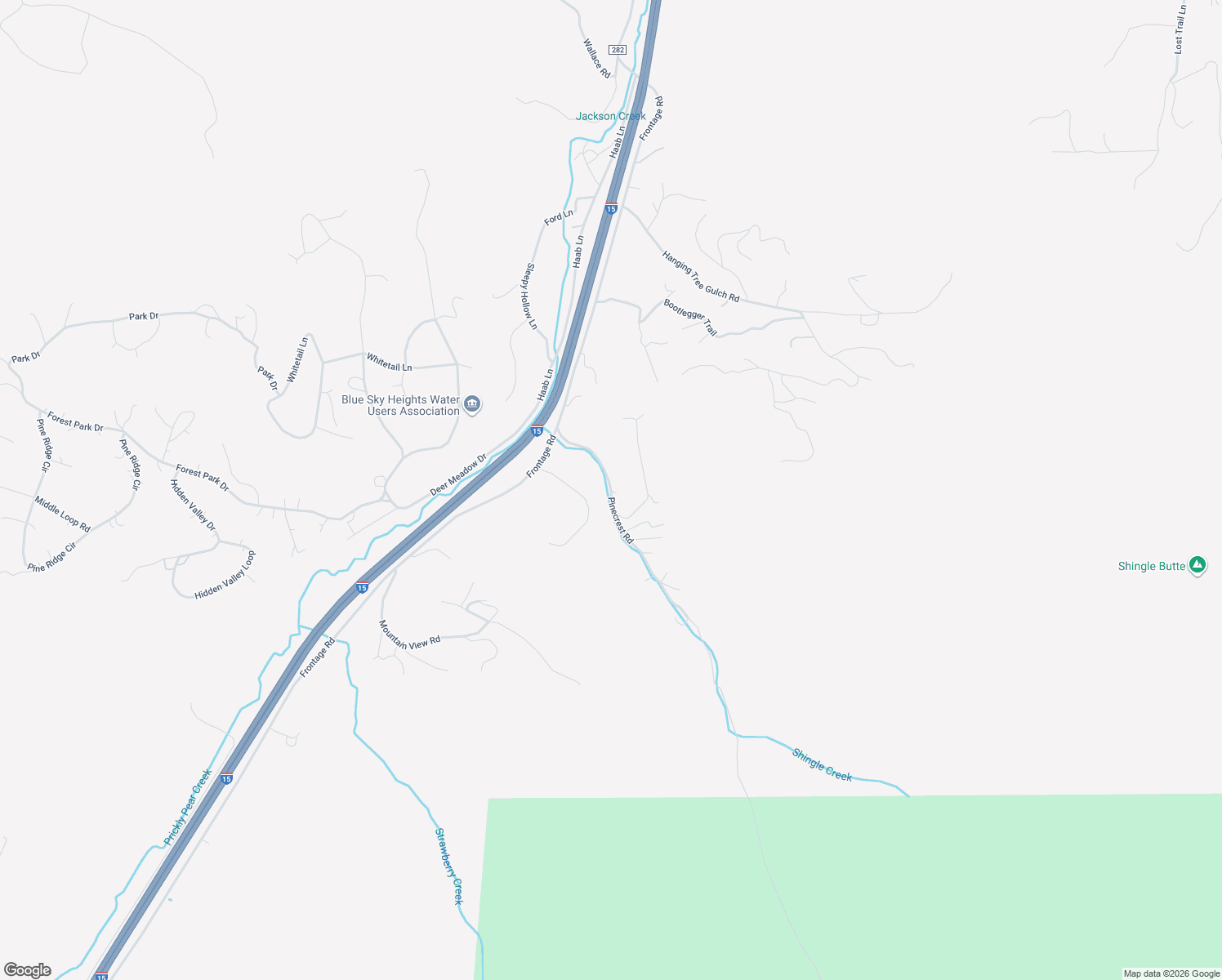 map of restaurants, bars, coffee shops, grocery stores, and more near 68 Pinecrest Road in Montana City