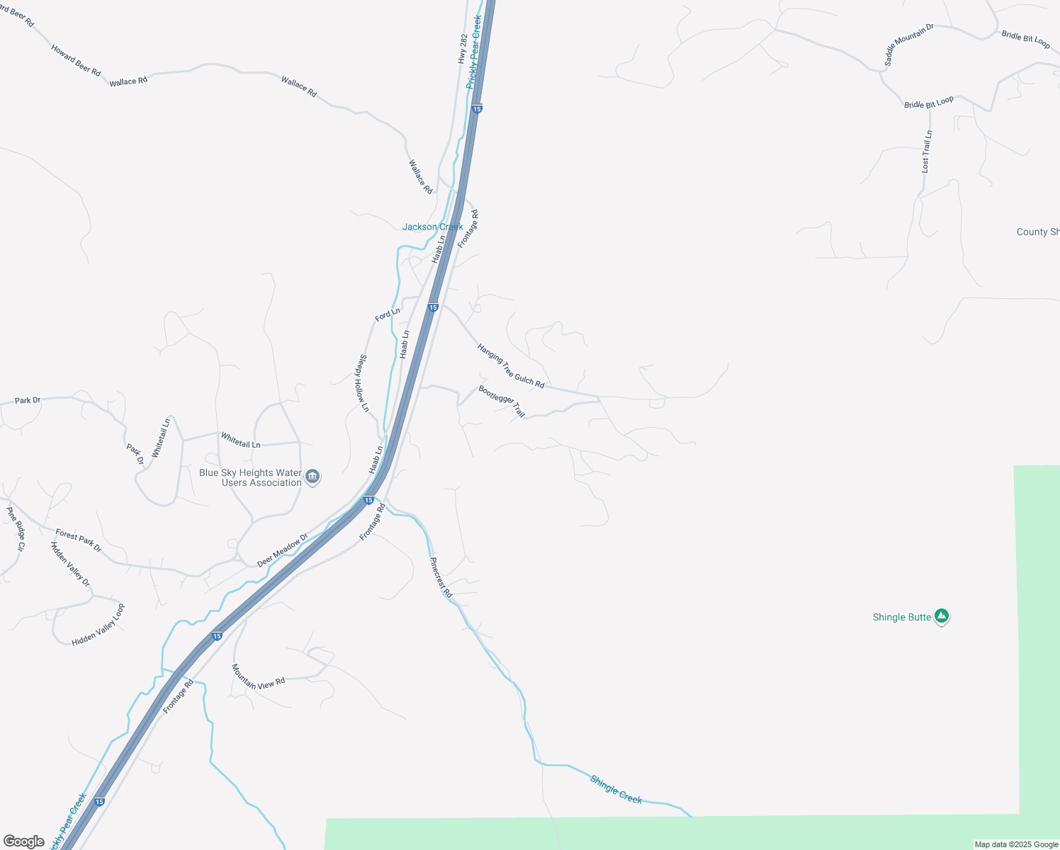 map of restaurants, bars, coffee shops, grocery stores, and more near 54 Ambush Ridge in Clancy