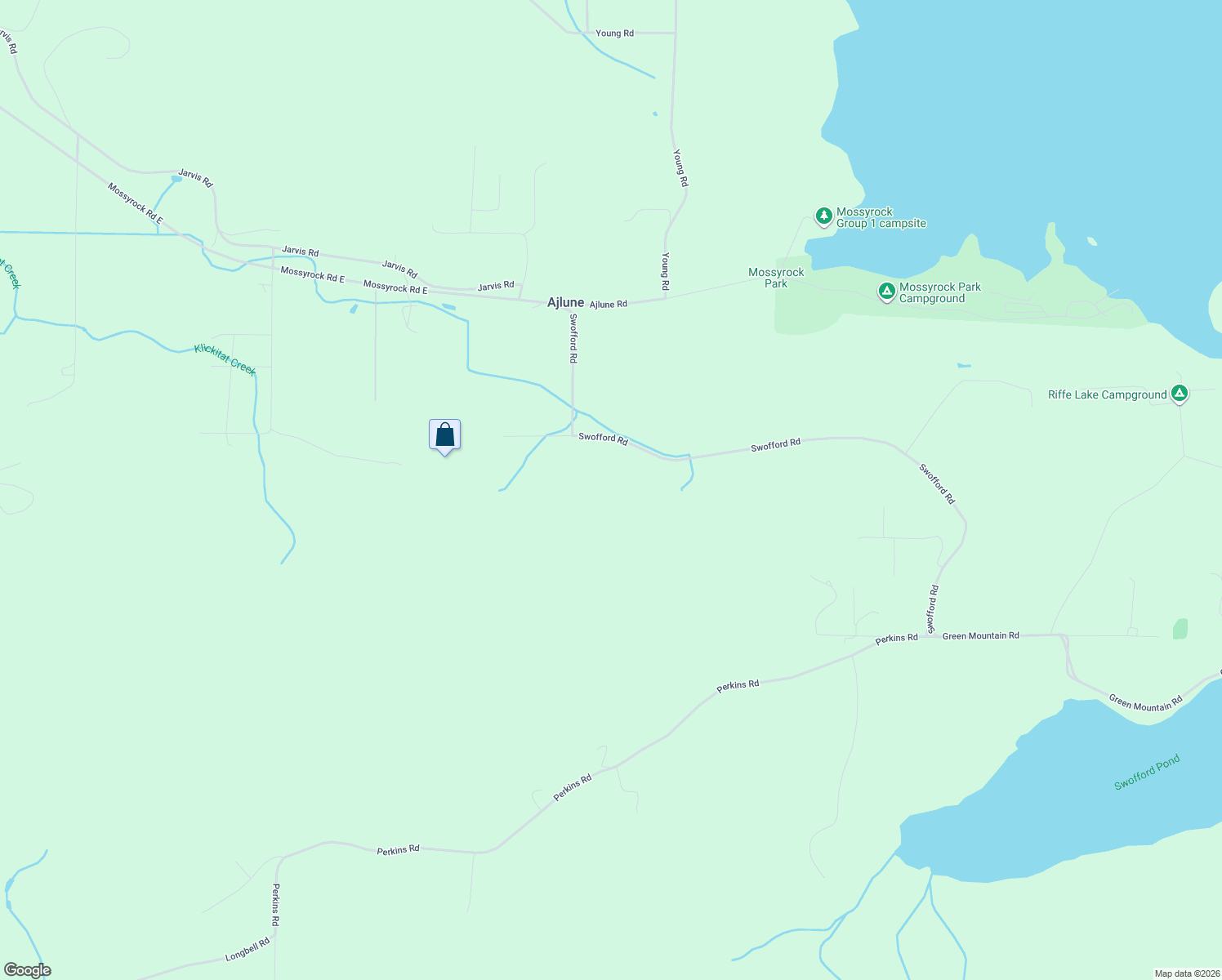 map of restaurants, bars, coffee shops, grocery stores, and more near 212 Swofford Rd in Mossyrock