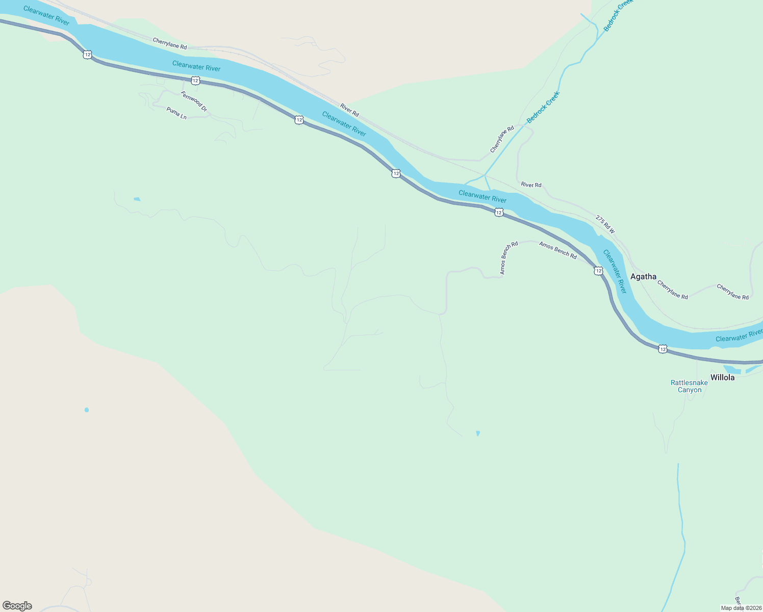 map of restaurants, bars, coffee shops, grocery stores, and more near 32288 Amos Bench Road in Lenore