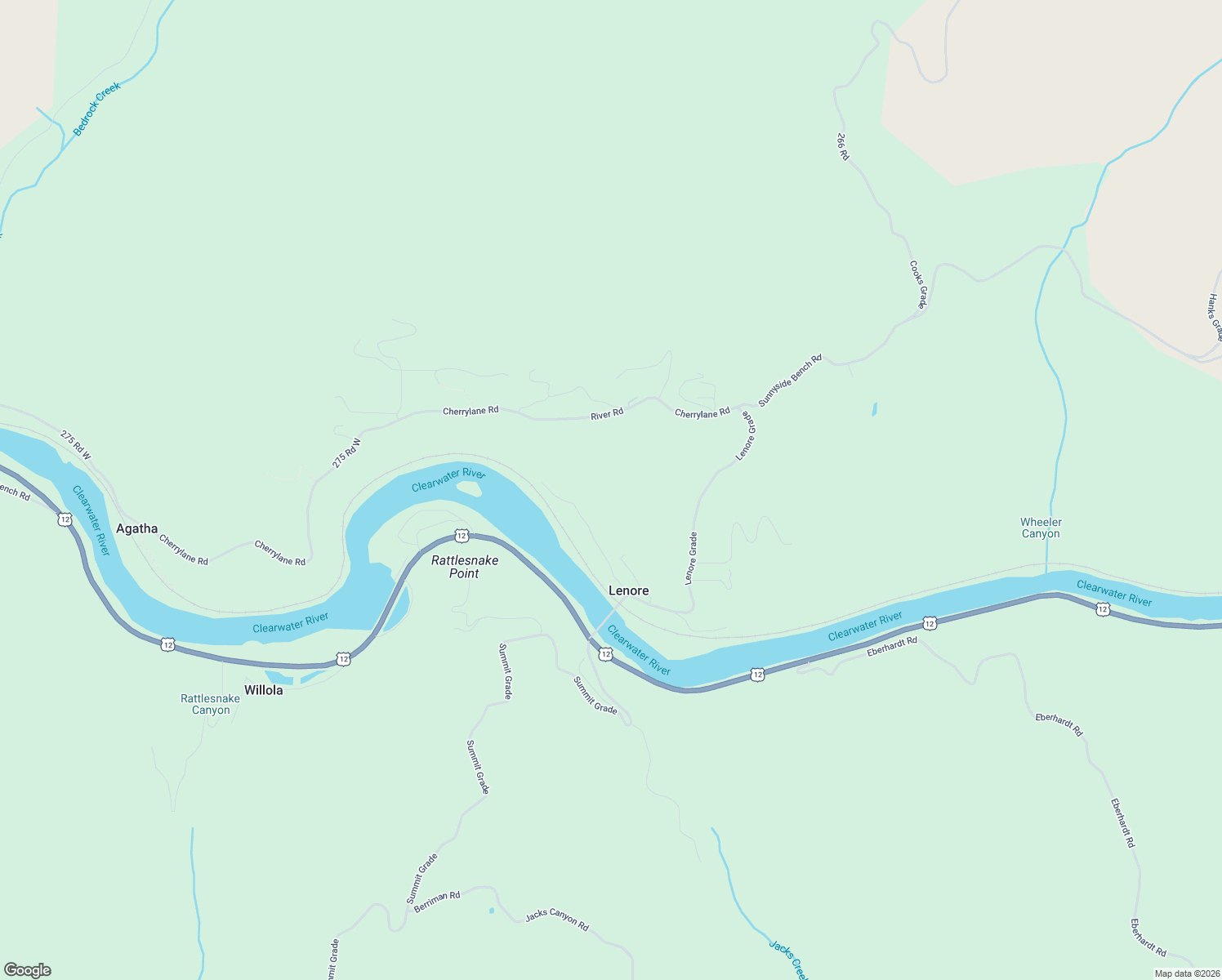 map of restaurants, bars, coffee shops, grocery stores, and more near 19357 School Road in Lenore