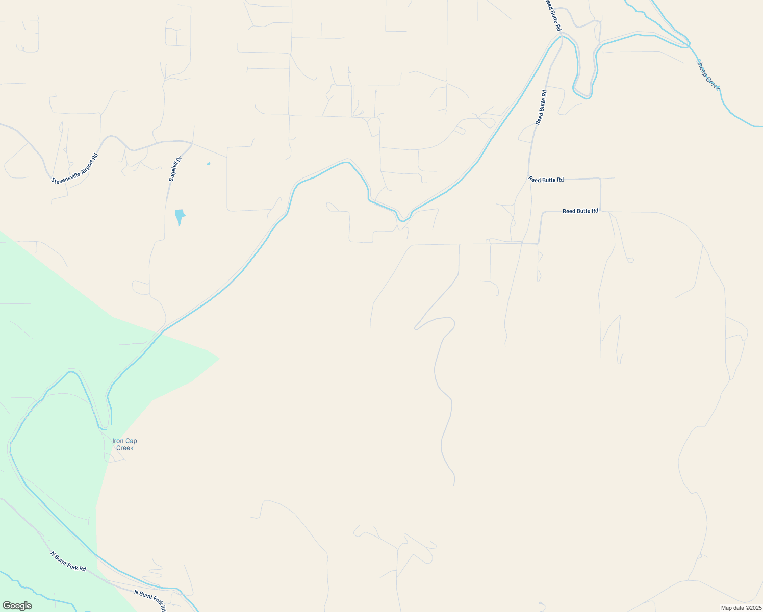 map of restaurants, bars, coffee shops, grocery stores, and more near 3796 Reed Butte Road in Stevensville