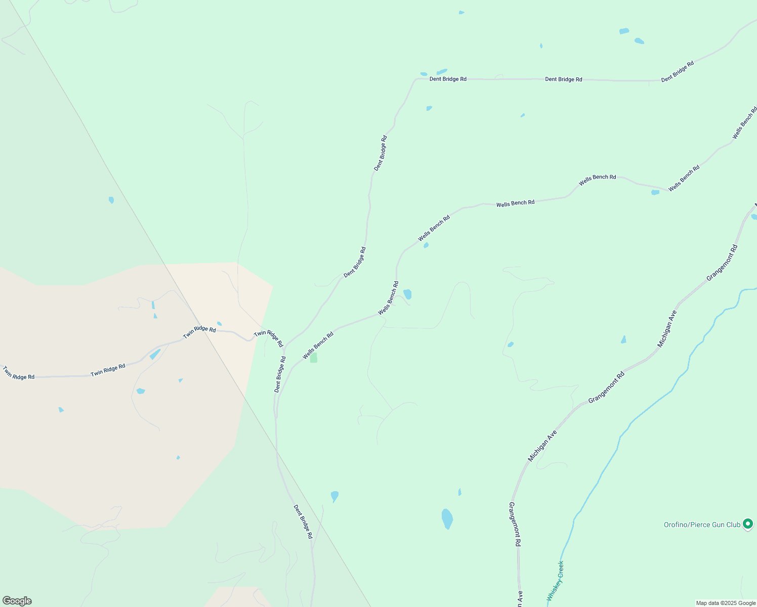 map of restaurants, bars, coffee shops, grocery stores, and more near 1457 Wells Bench Road in Orofino