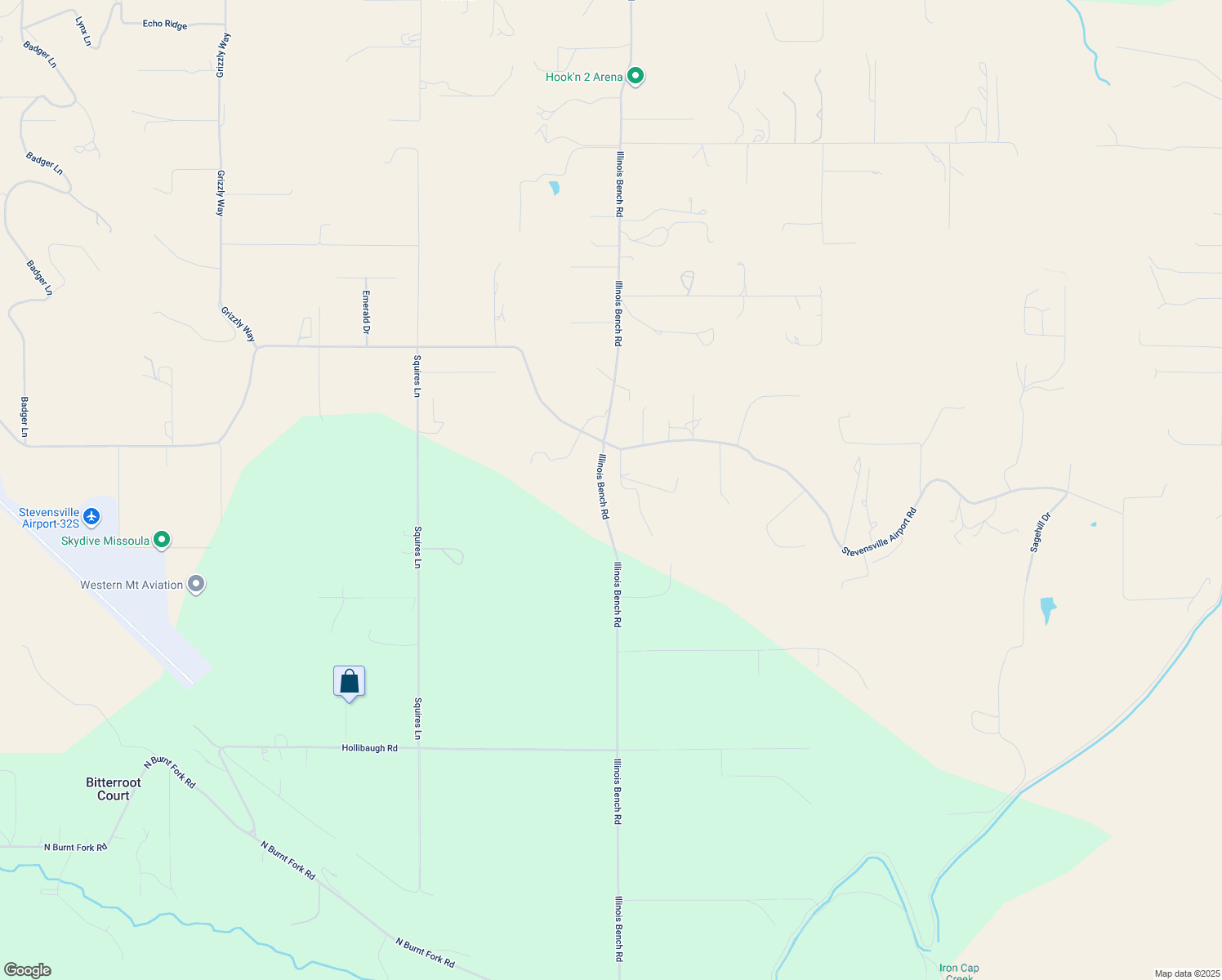 map of restaurants, bars, coffee shops, grocery stores, and more near 4014 Illinois Bench Road in Stevensville