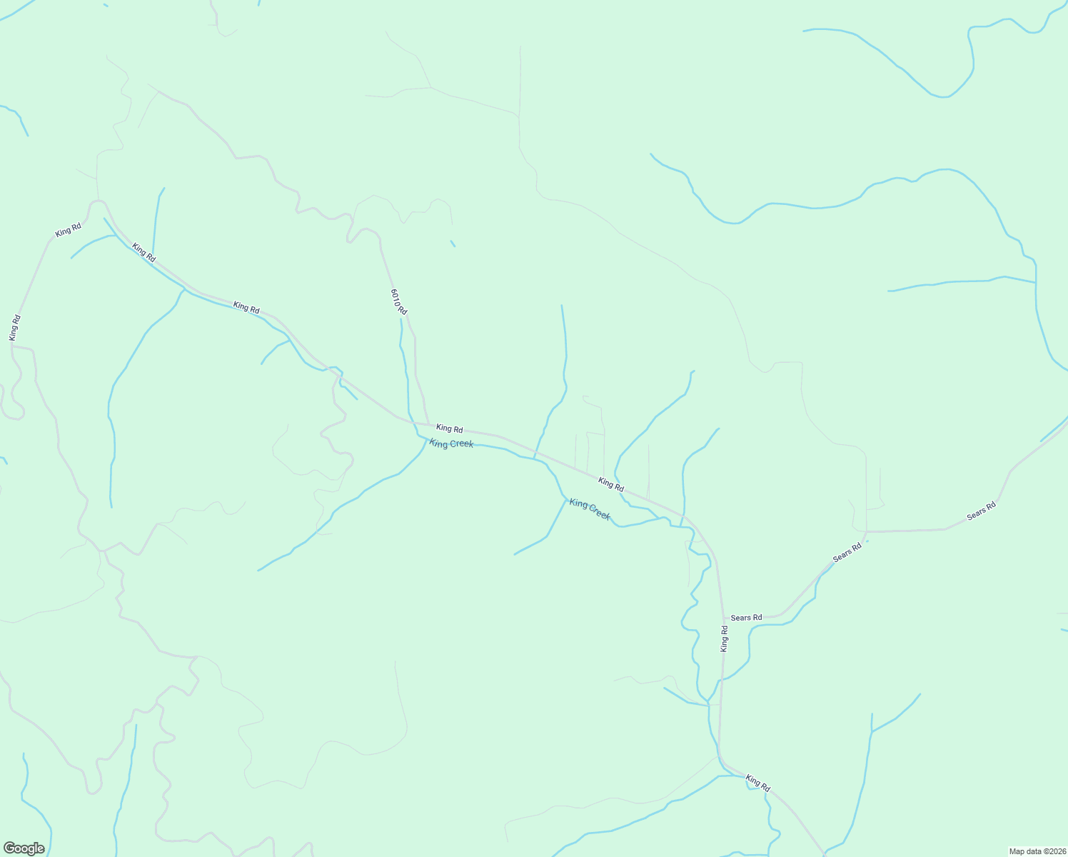 map of restaurants, bars, coffee shops, grocery stores, and more near 1662 King Road in Winlock