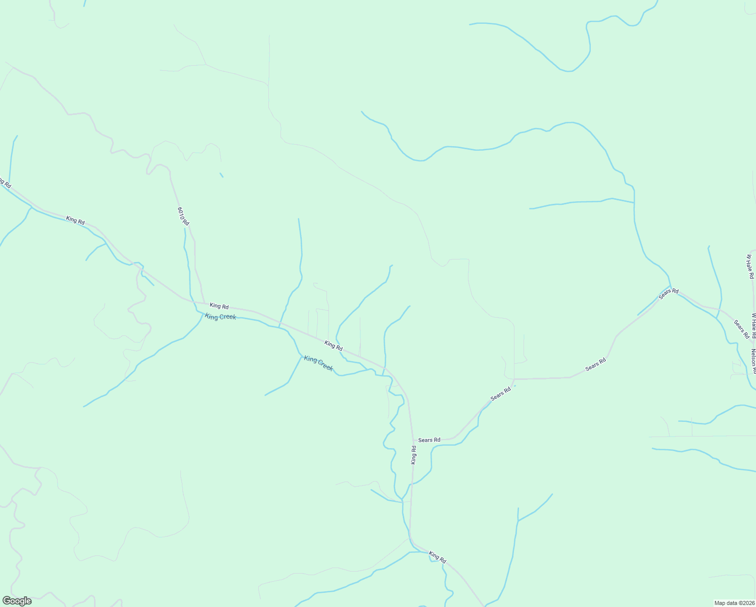 map of restaurants, bars, coffee shops, grocery stores, and more near 1586 King Road in Winlock