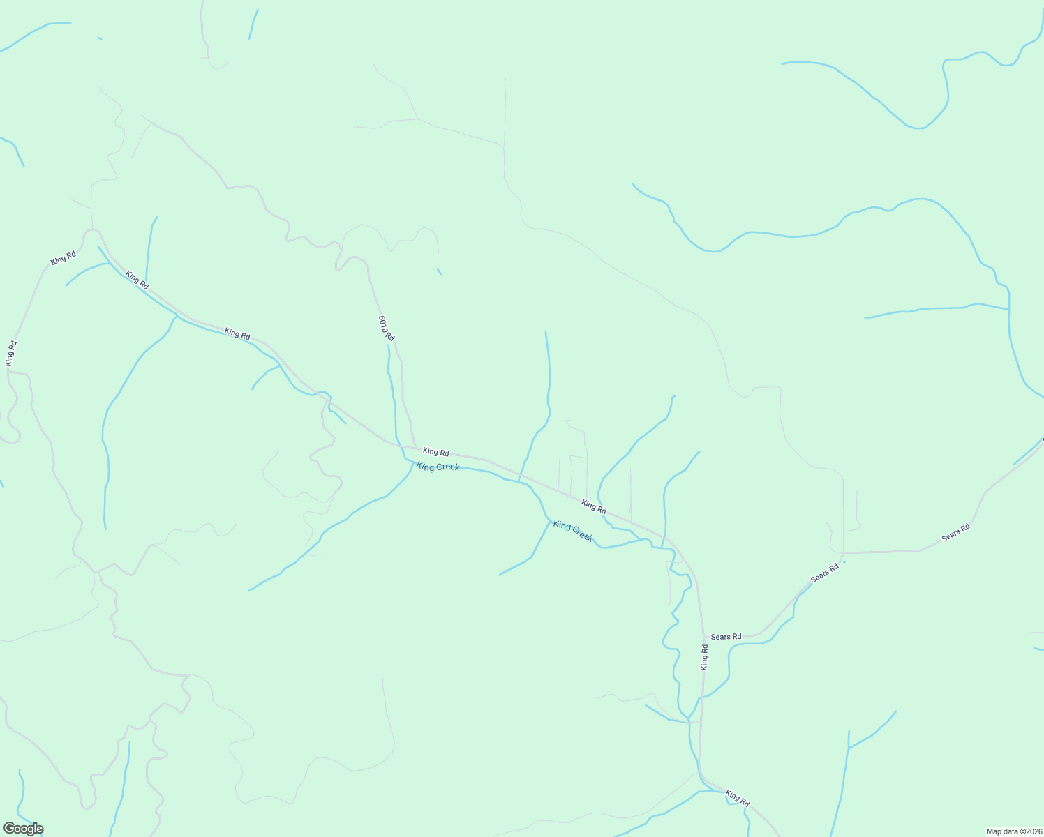 map of restaurants, bars, coffee shops, grocery stores, and more near 1662 King Road in Winlock