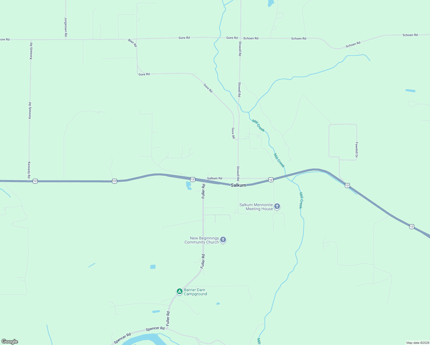 map of restaurants, bars, coffee shops, grocery stores, and more near 188 Salkum Road in Salkum