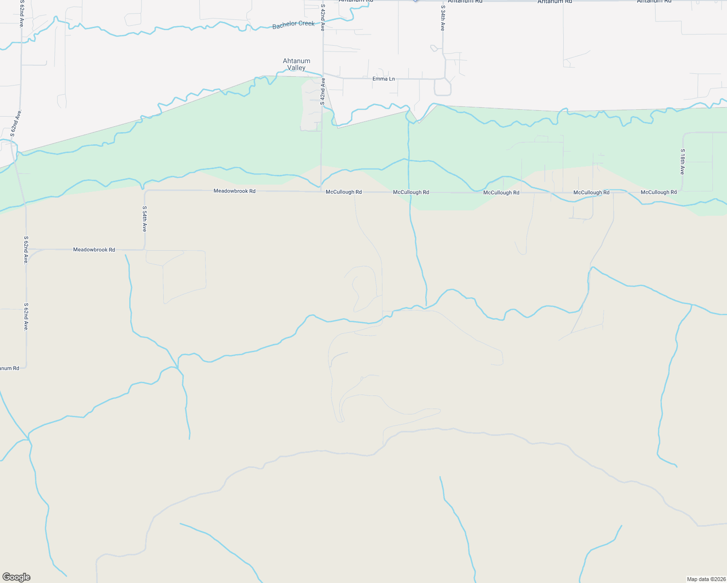 map of restaurants, bars, coffee shops, grocery stores, and more near 4008 McCullough Road in Yakima