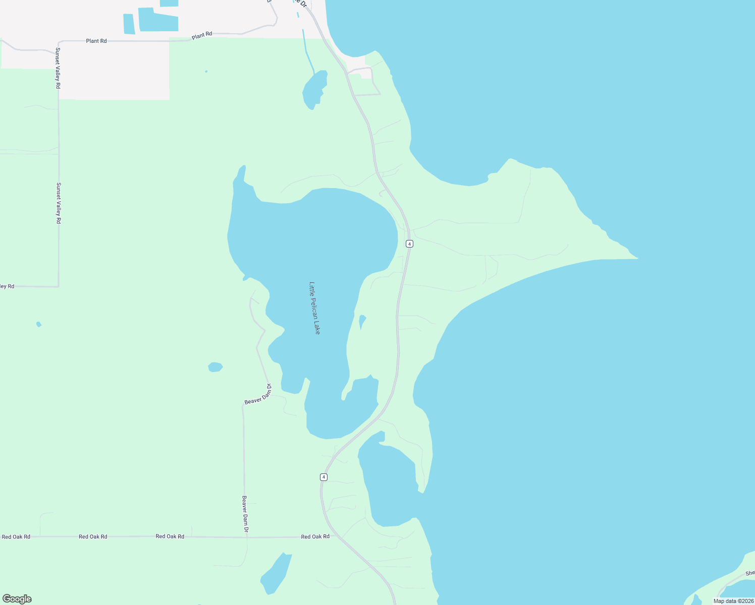 map of restaurants, bars, coffee shops, grocery stores, and more near 27913 County Road 4 in Pequot Lakes