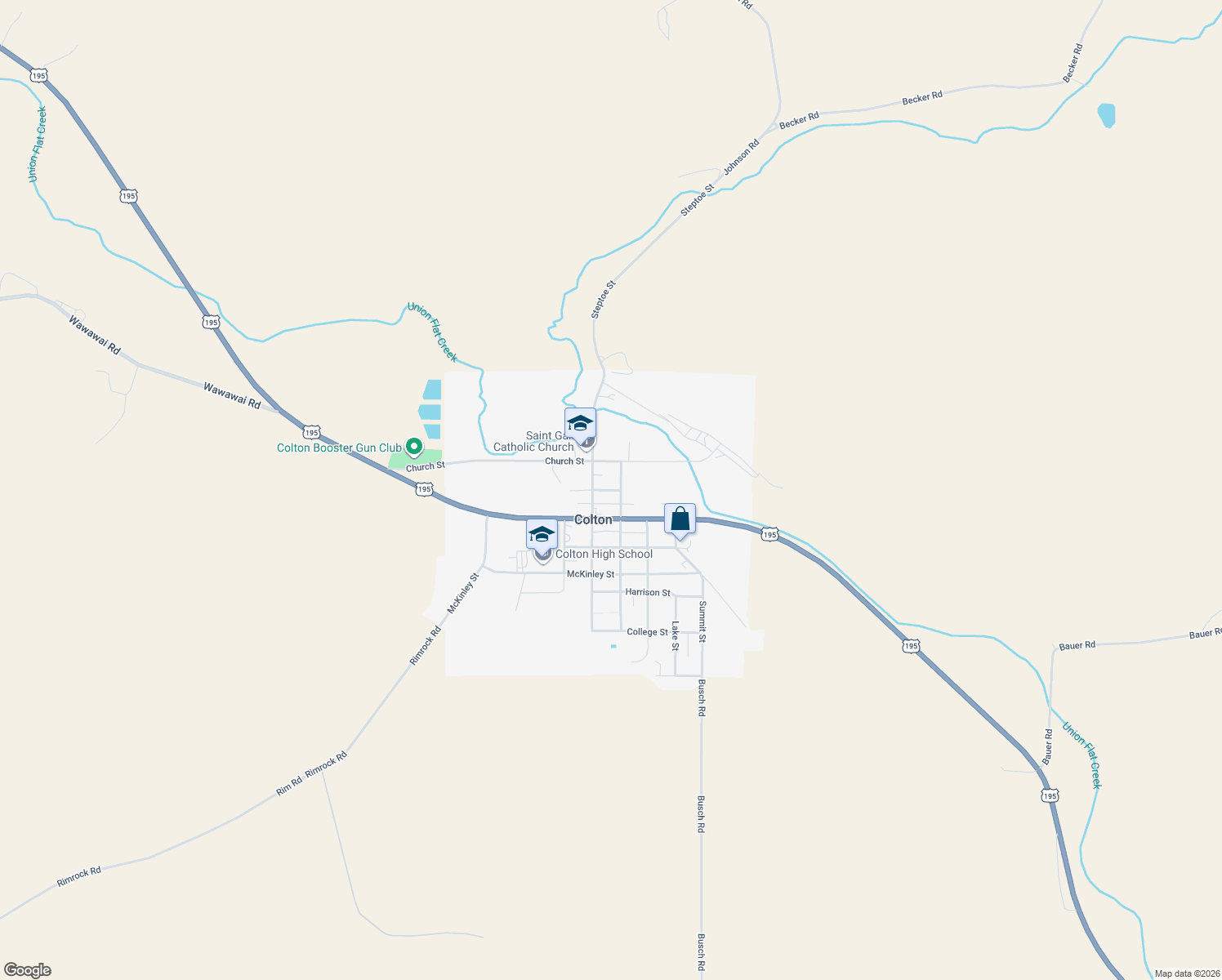 map of restaurants, bars, coffee shops, grocery stores, and more near 709 Vulcan Street in Colton