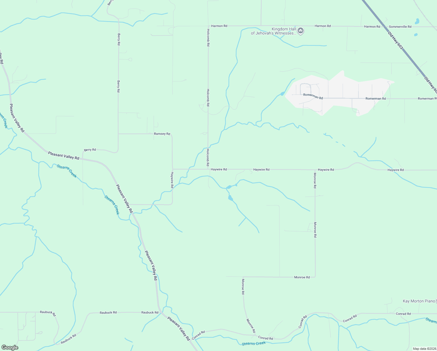 map of restaurants, bars, coffee shops, grocery stores, and more near 523 Haywire Road in Winlock
