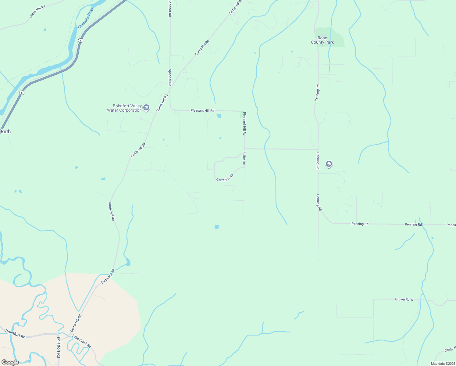 map of restaurants, bars, coffee shops, grocery stores, and more near 180 Garrett Loop in Chehalis