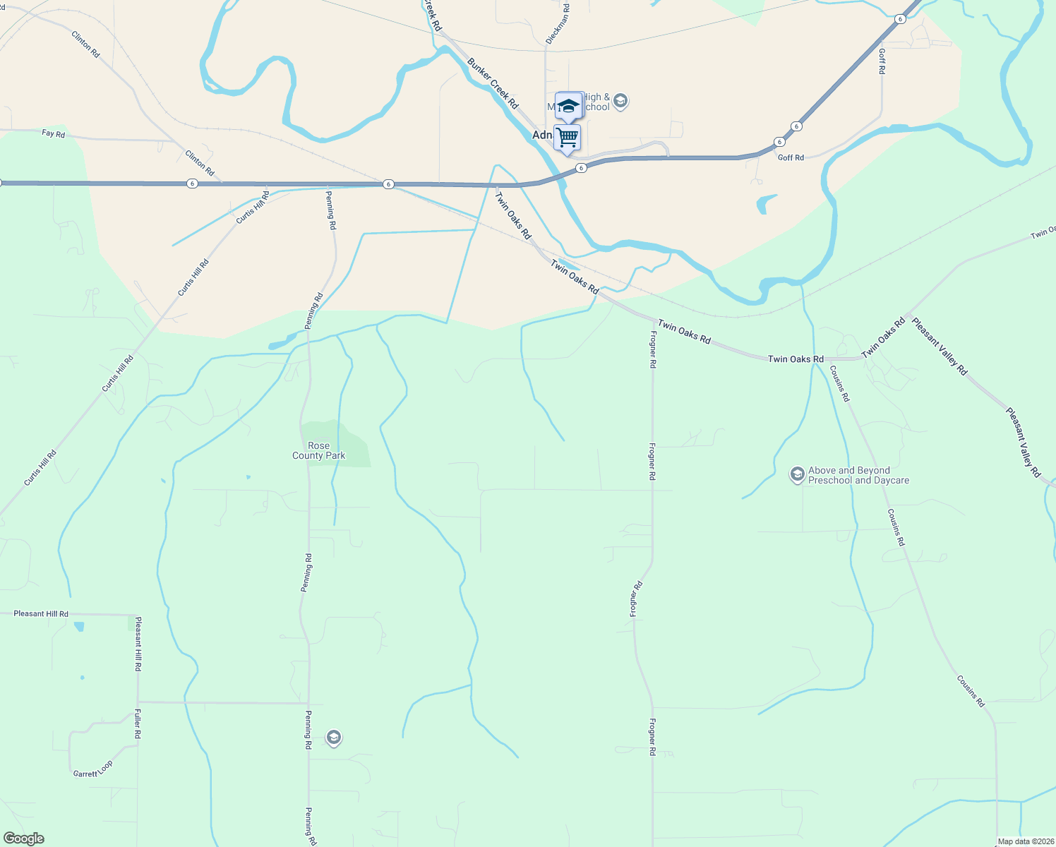 map of restaurants, bars, coffee shops, grocery stores, and more near 103 Sun Valley Drive in Chehalis