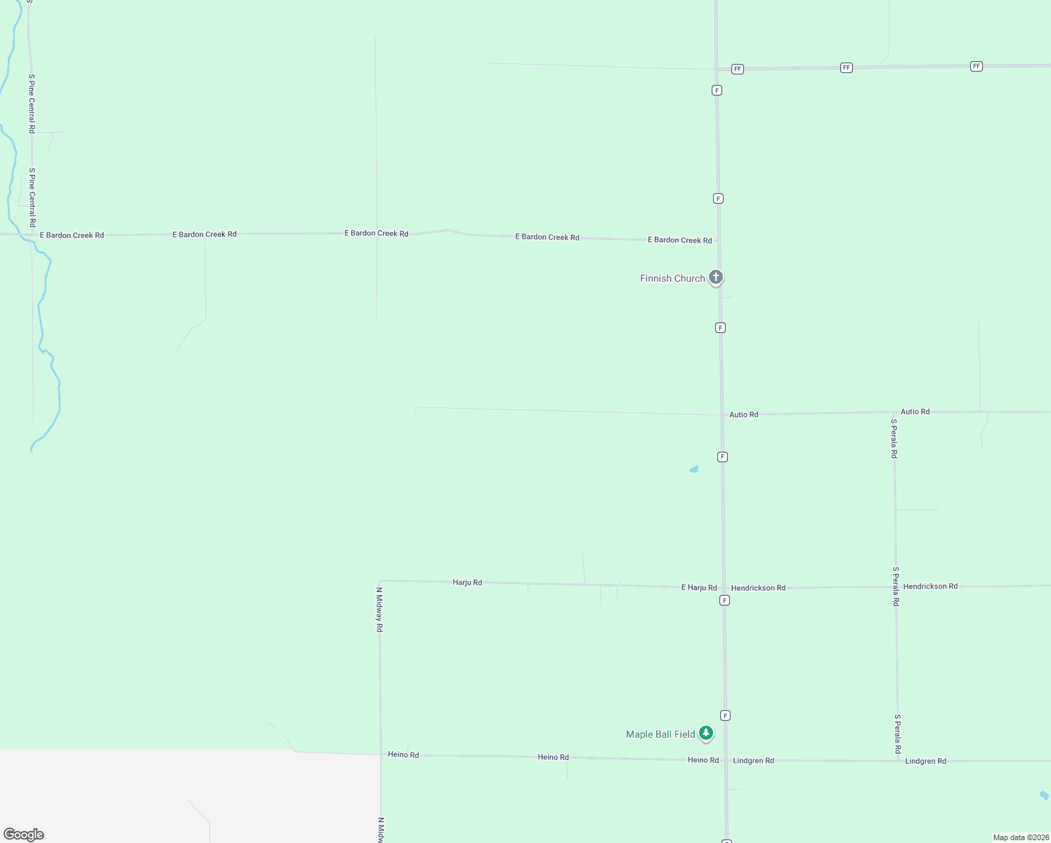 map of restaurants, bars, coffee shops, grocery stores, and more near 10940 Jamiska Road in Maple