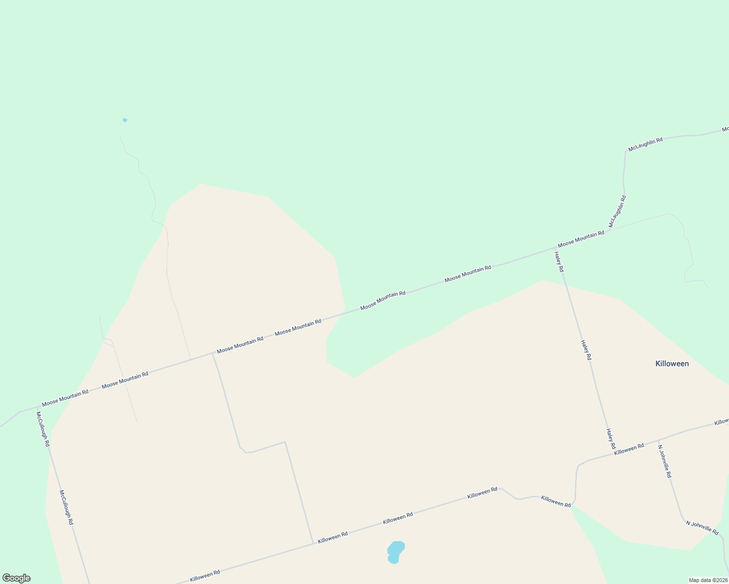 map of restaurants, bars, coffee shops, grocery stores, and more near 621 Moose Mountain Road in Moose Mountain