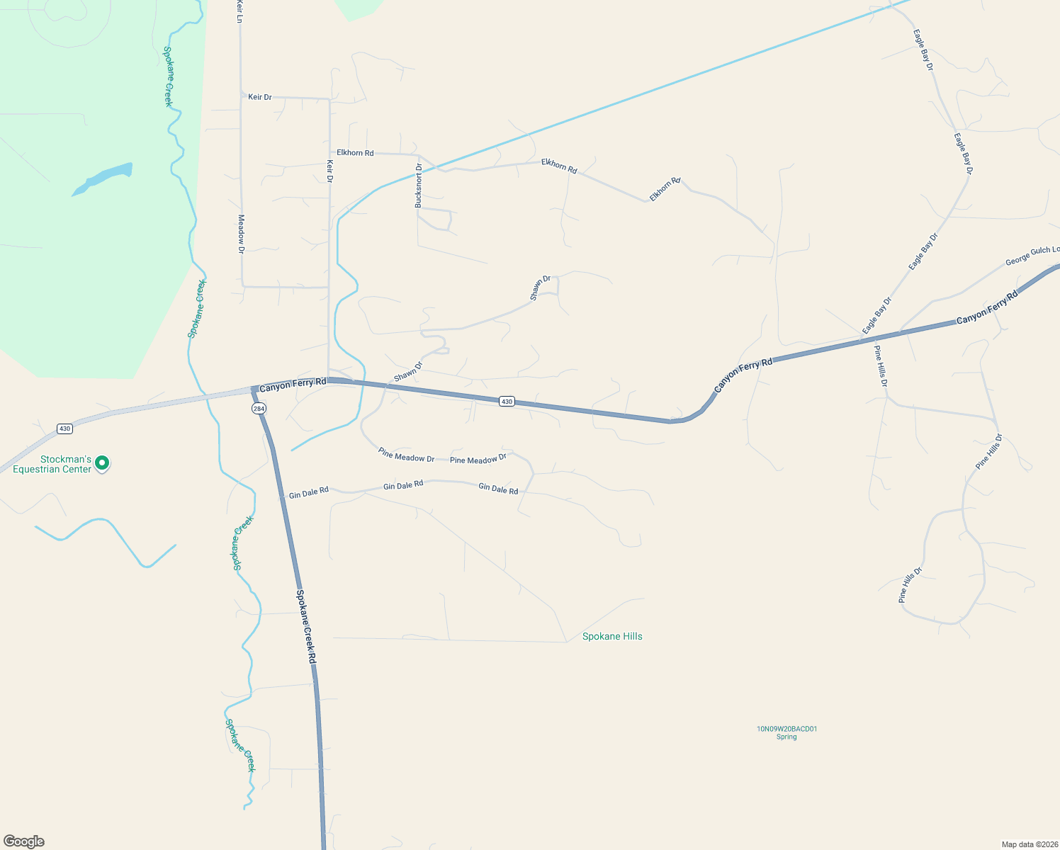 map of restaurants, bars, coffee shops, grocery stores, and more near 6045 Canyon Ferry Road in Helena