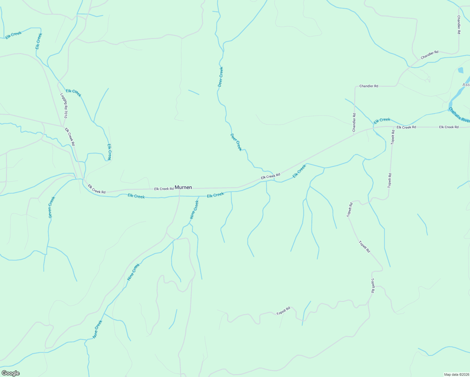 map of restaurants, bars, coffee shops, grocery stores, and more near 451 Elk Creek Road in Chehalis