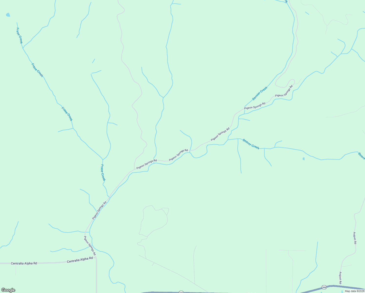 map of restaurants, bars, coffee shops, grocery stores, and more near 371 Pigeon Springs Road in Onalaska