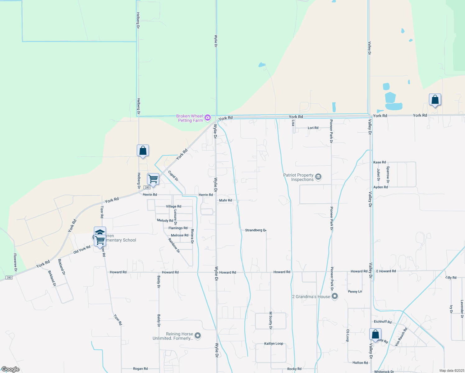 map of restaurants, bars, coffee shops, grocery stores, and more near 3723 Spirit Lane in Helena