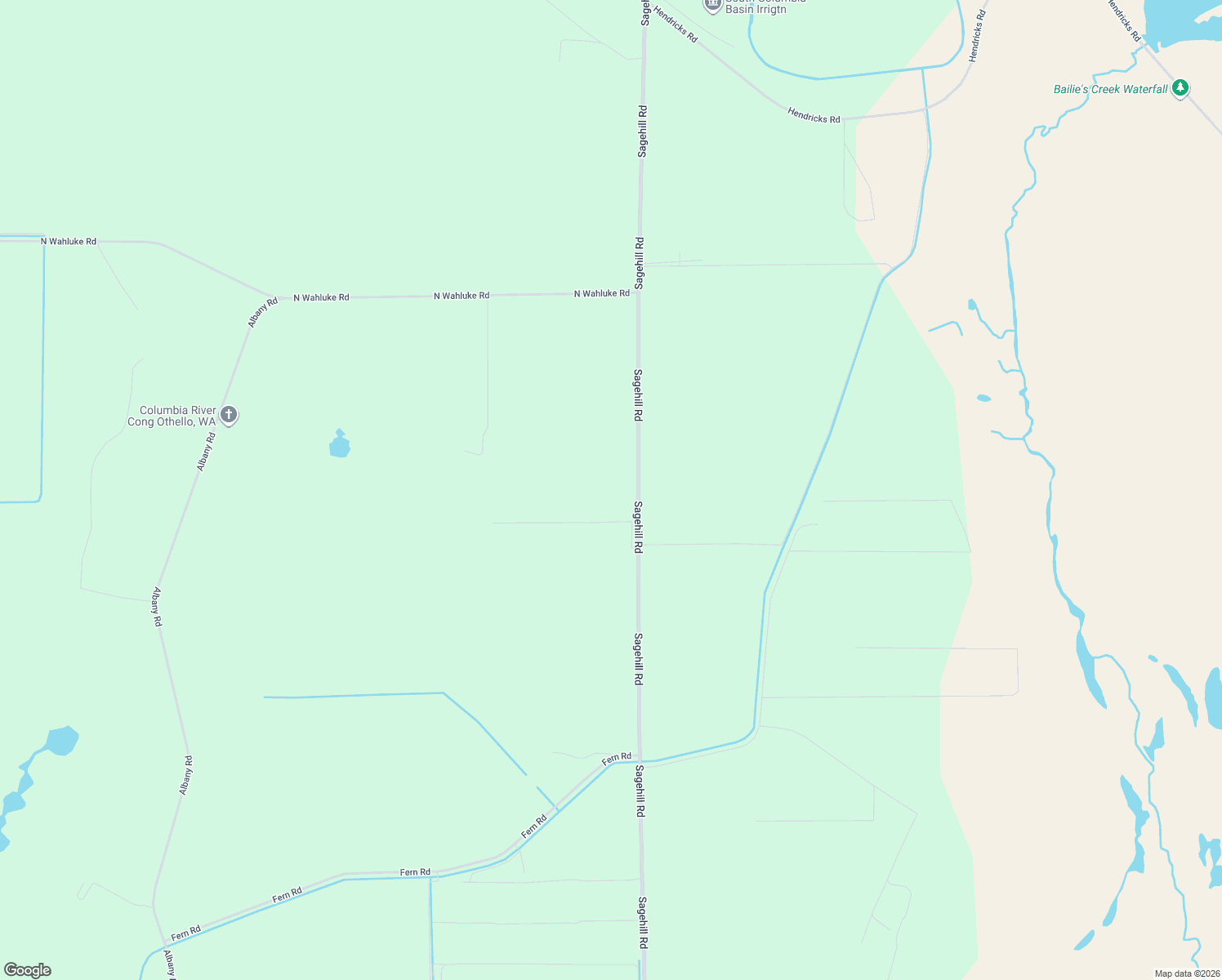 map of restaurants, bars, coffee shops, grocery stores, and more near 4673 Sagehill Rd in Othello