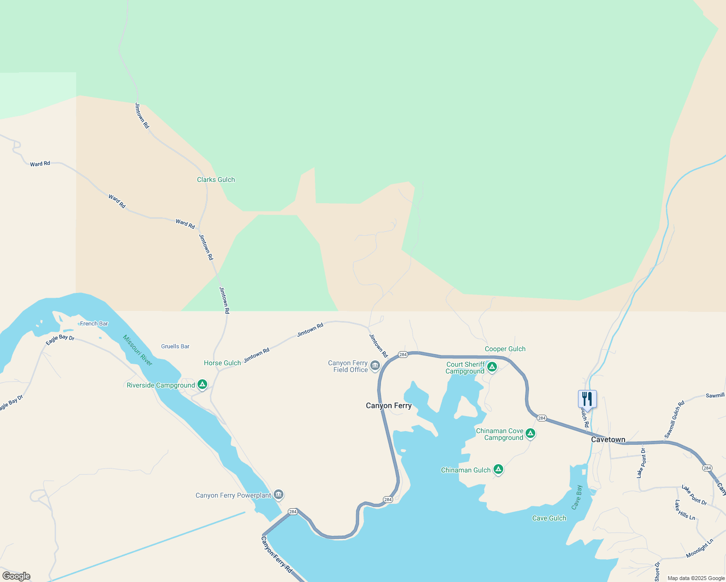 map of restaurants, bars, coffee shops, grocery stores, and more near 4240 Jimtown Road in Helena