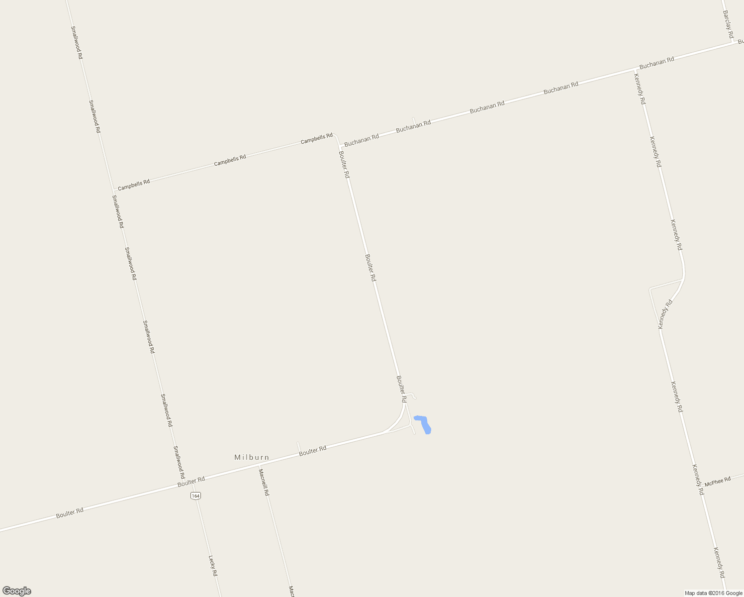 map of restaurants, bars, coffee shops, grocery stores, and more near 1722 Boulter Road in O'Leary