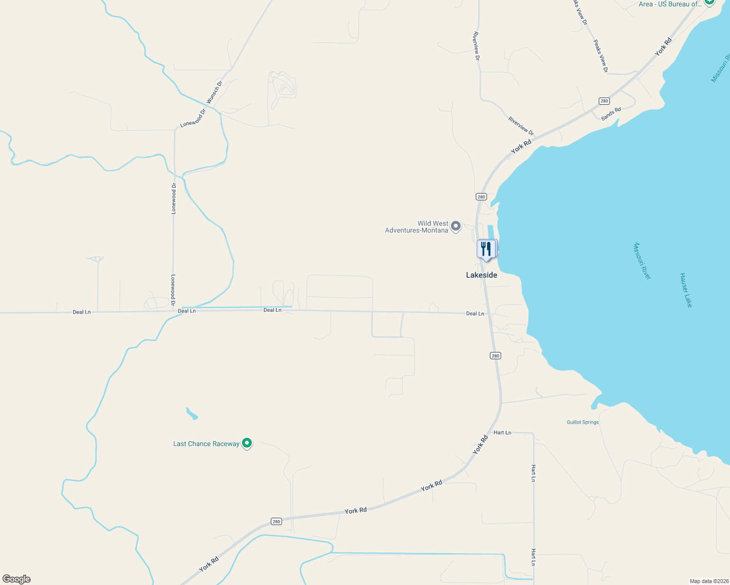 map of restaurants, bars, coffee shops, grocery stores, and more near 4734 Baja Road in Helena