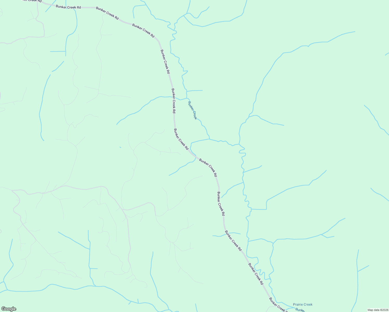 map of restaurants, bars, coffee shops, grocery stores, and more near 1555 Bunker Creek Road in Chehalis