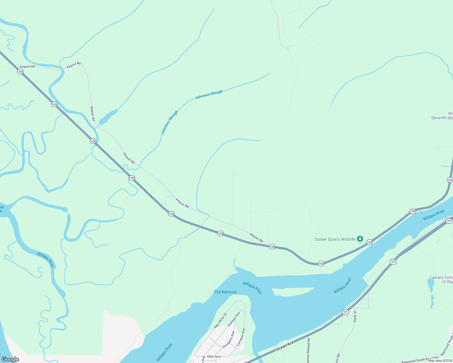 map of restaurants, bars, coffee shops, grocery stores, and more near 43 Hines Valley Road in Raymond