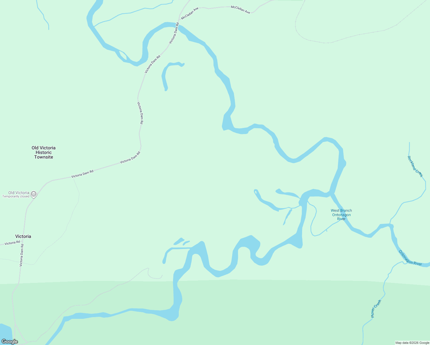 map of restaurants, bars, coffee shops, grocery stores, and more near in Old Victoria Historic Townsite