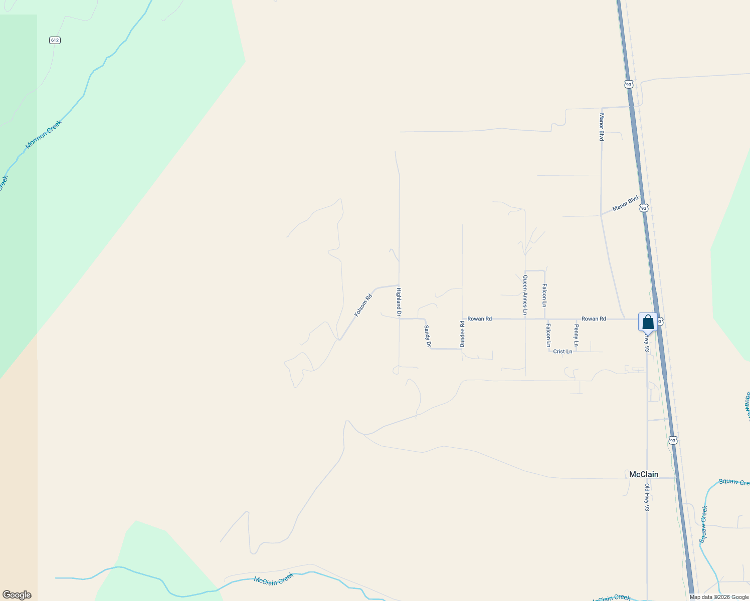 map of restaurants, bars, coffee shops, grocery stores, and more near 16155 Folsom Rd in Florence