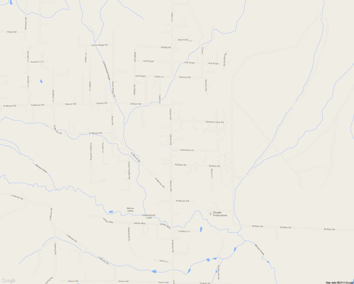 map of restaurants, bars, coffee shops, grocery stores, and more near 471 Gibson Rd in Selah