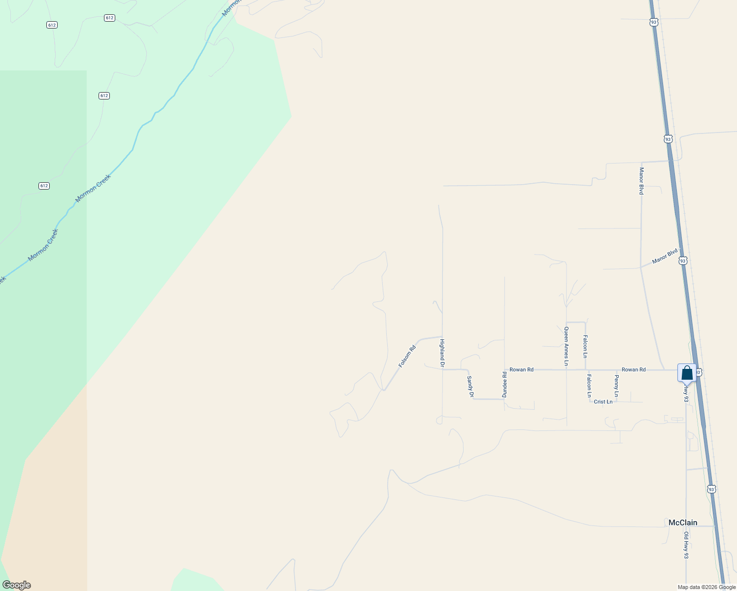 map of restaurants, bars, coffee shops, grocery stores, and more near 16495 Folsom Rd in Florence