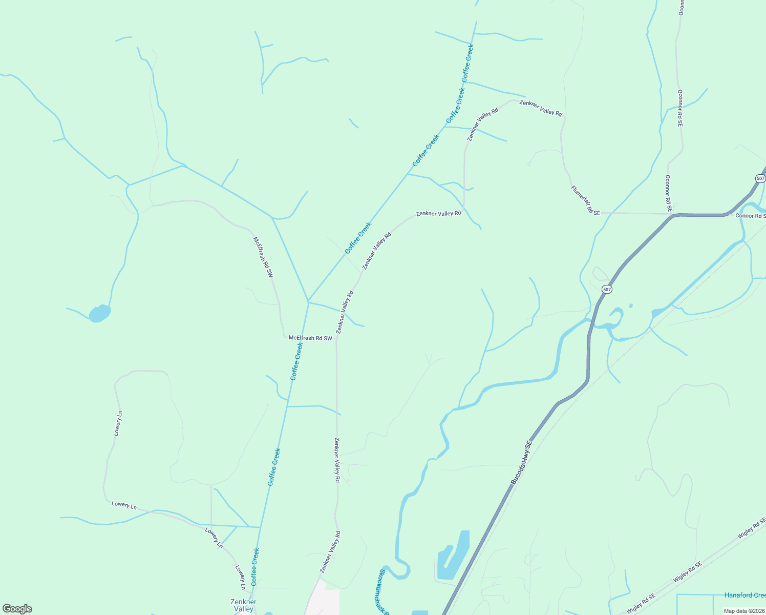 map of restaurants, bars, coffee shops, grocery stores, and more near 21642 Zenkner Valley Rd SW in Centralia