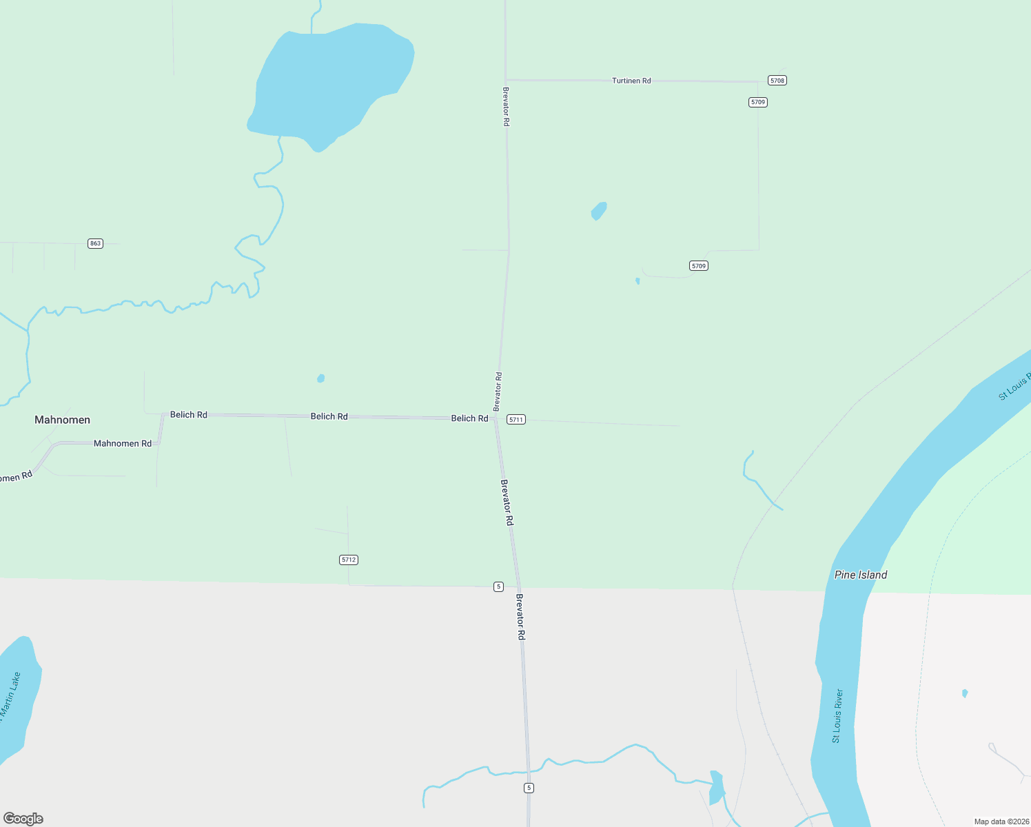 map of restaurants, bars, coffee shops, grocery stores, and more near 7891 Kaleton Road in Cloquet