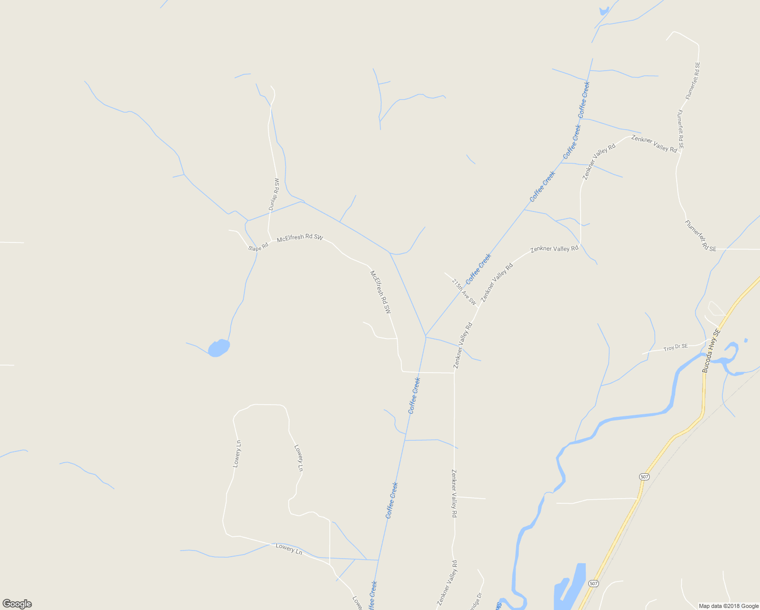 map of restaurants, bars, coffee shops, grocery stores, and more near 3621 McElfresh Road Southwest in Centralia