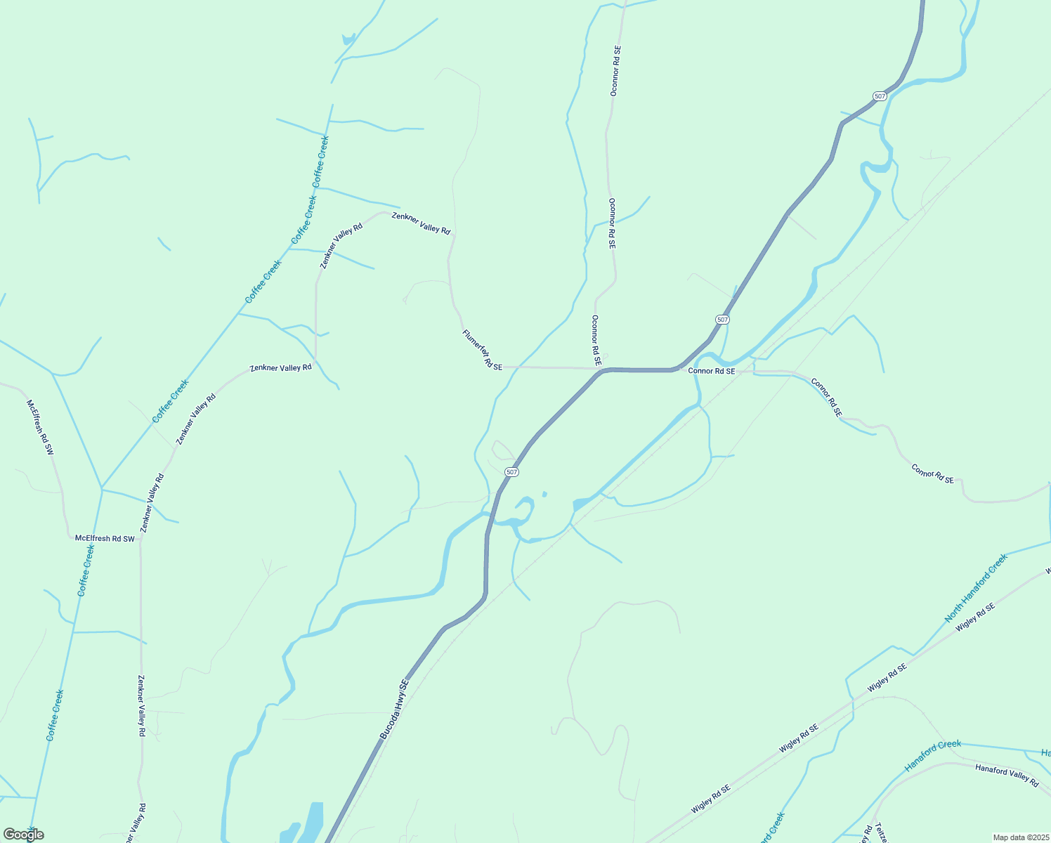 map of restaurants, bars, coffee shops, grocery stores, and more near 21447 Bucoda Hwy SE in Centralia
