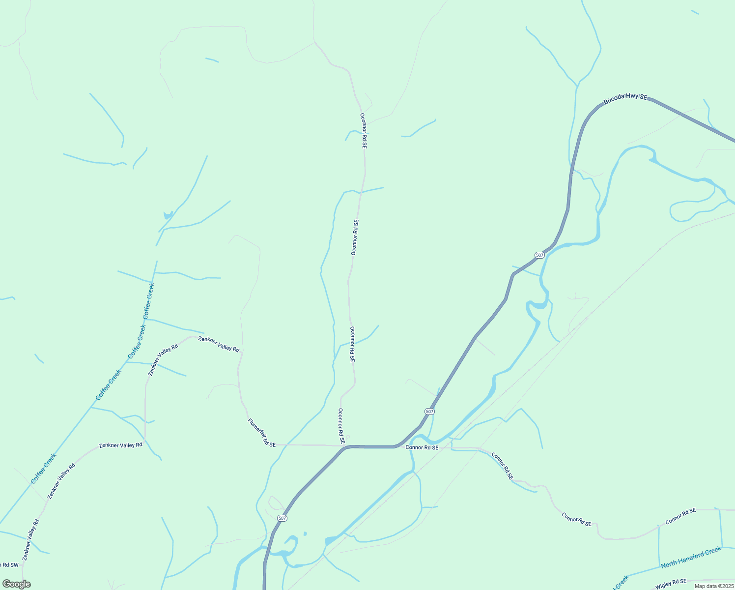 map of restaurants, bars, coffee shops, grocery stores, and more near 20636 Oconnor Road Southeast in Centralia