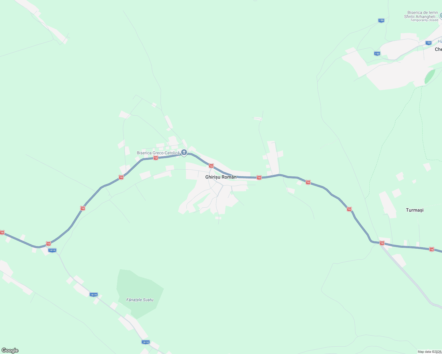 map of restaurants, bars, coffee shops, grocery stores, and more near in Ghirișu Român