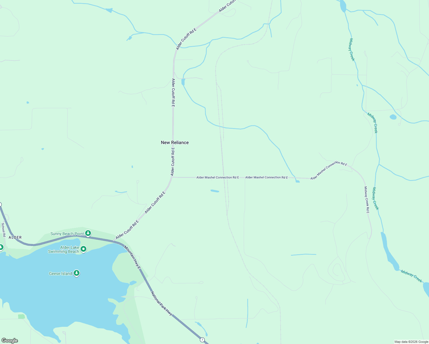 map of restaurants, bars, coffee shops, grocery stores, and more near 13015 Alder Mashel Connection Rd E in Eatonville