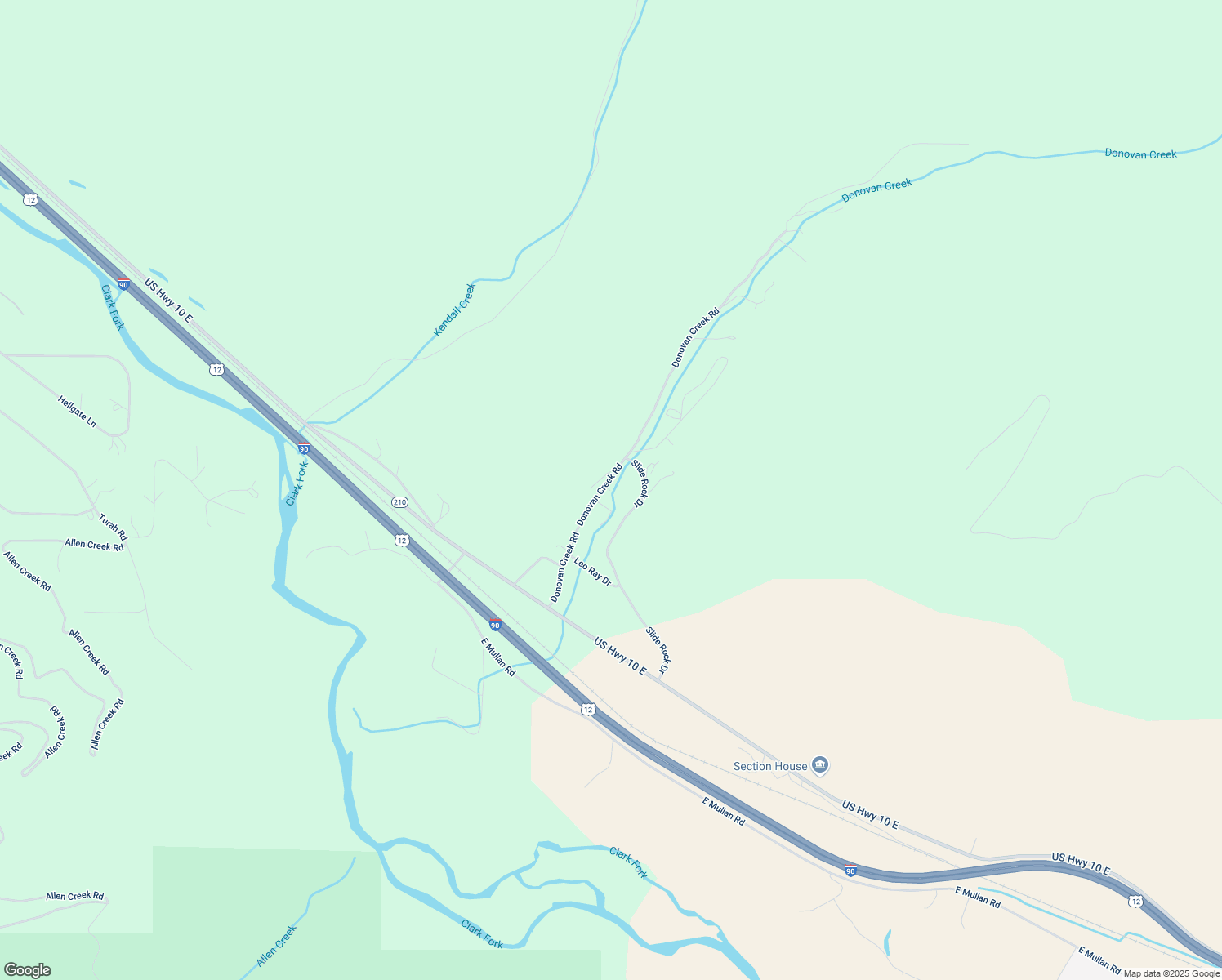 map of restaurants, bars, coffee shops, grocery stores, and more near 6670 Donovan Creek Road in Clinton