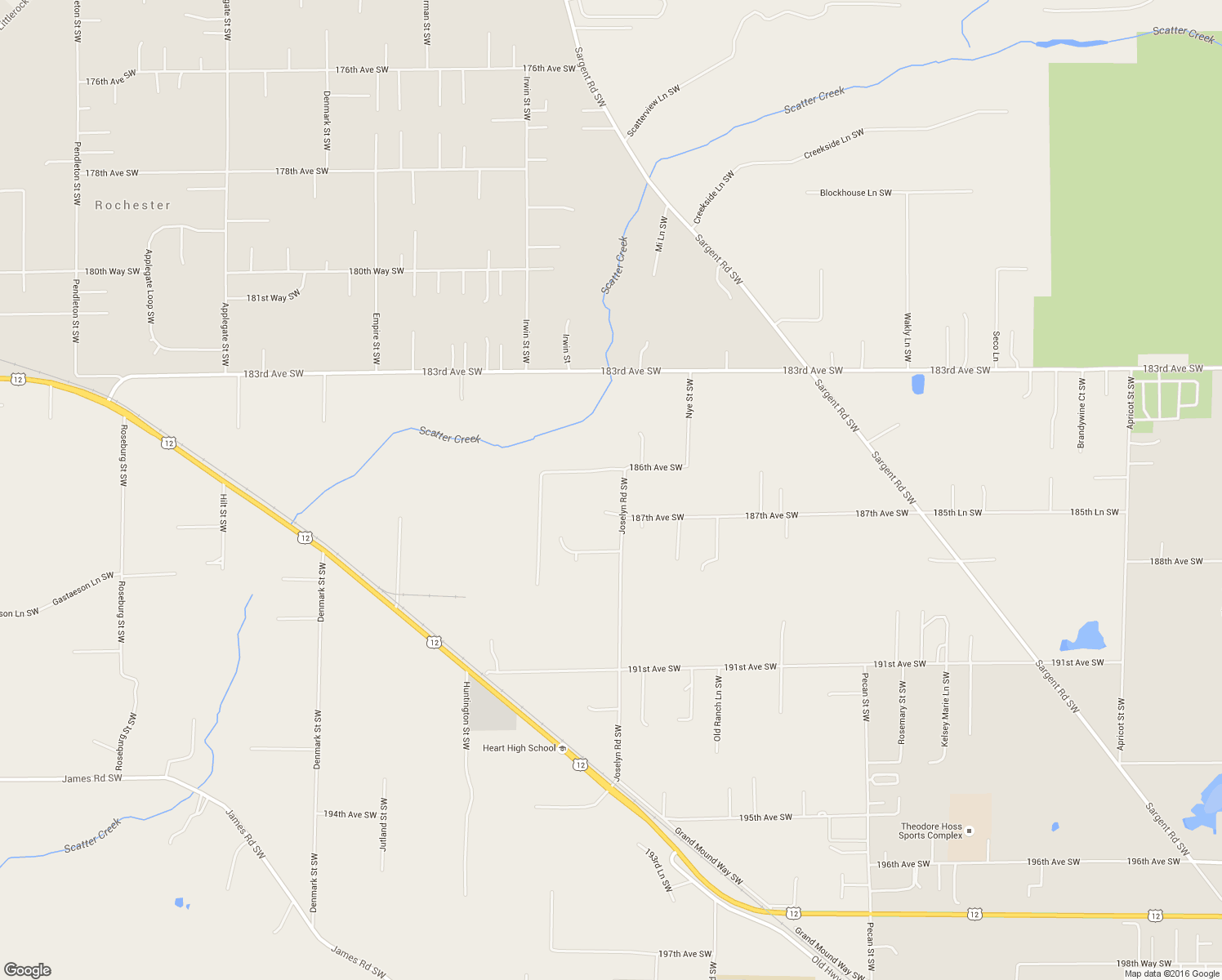 map of restaurants, bars, coffee shops, grocery stores, and more near 18623 Joselyn Rd SW in Rochester