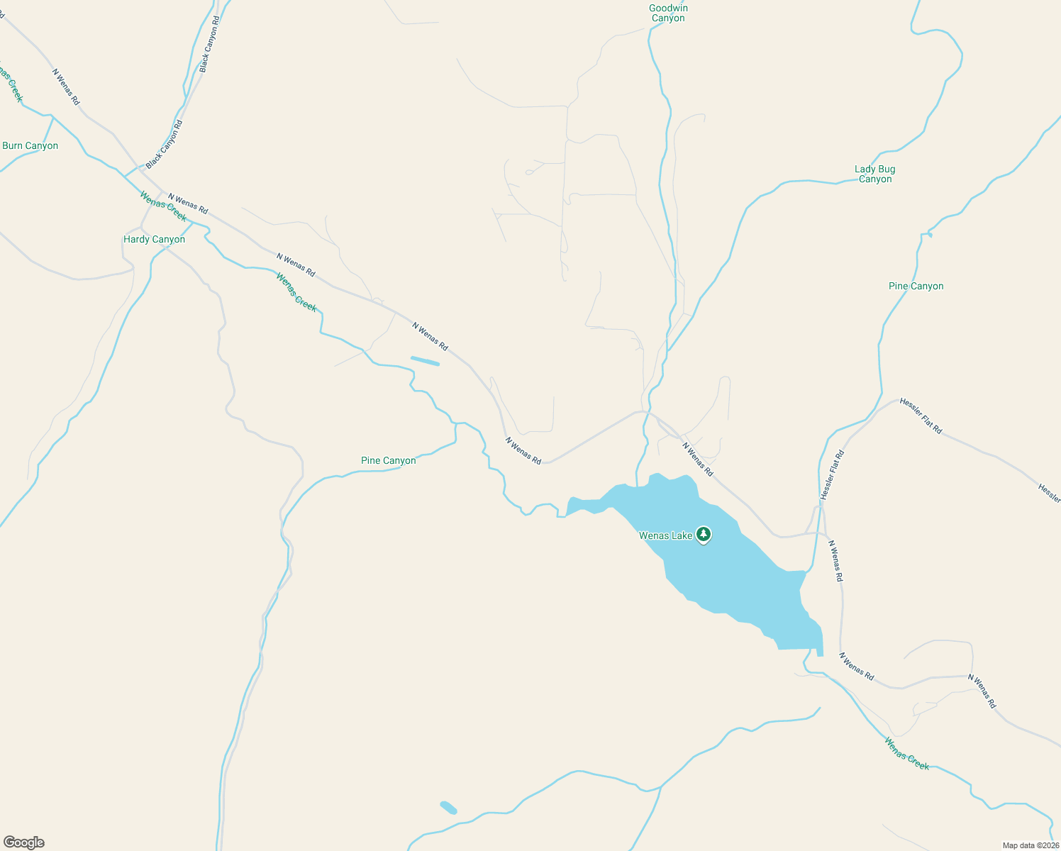 map of restaurants, bars, coffee shops, grocery stores, and more near 301 Lakeview Road in Selah