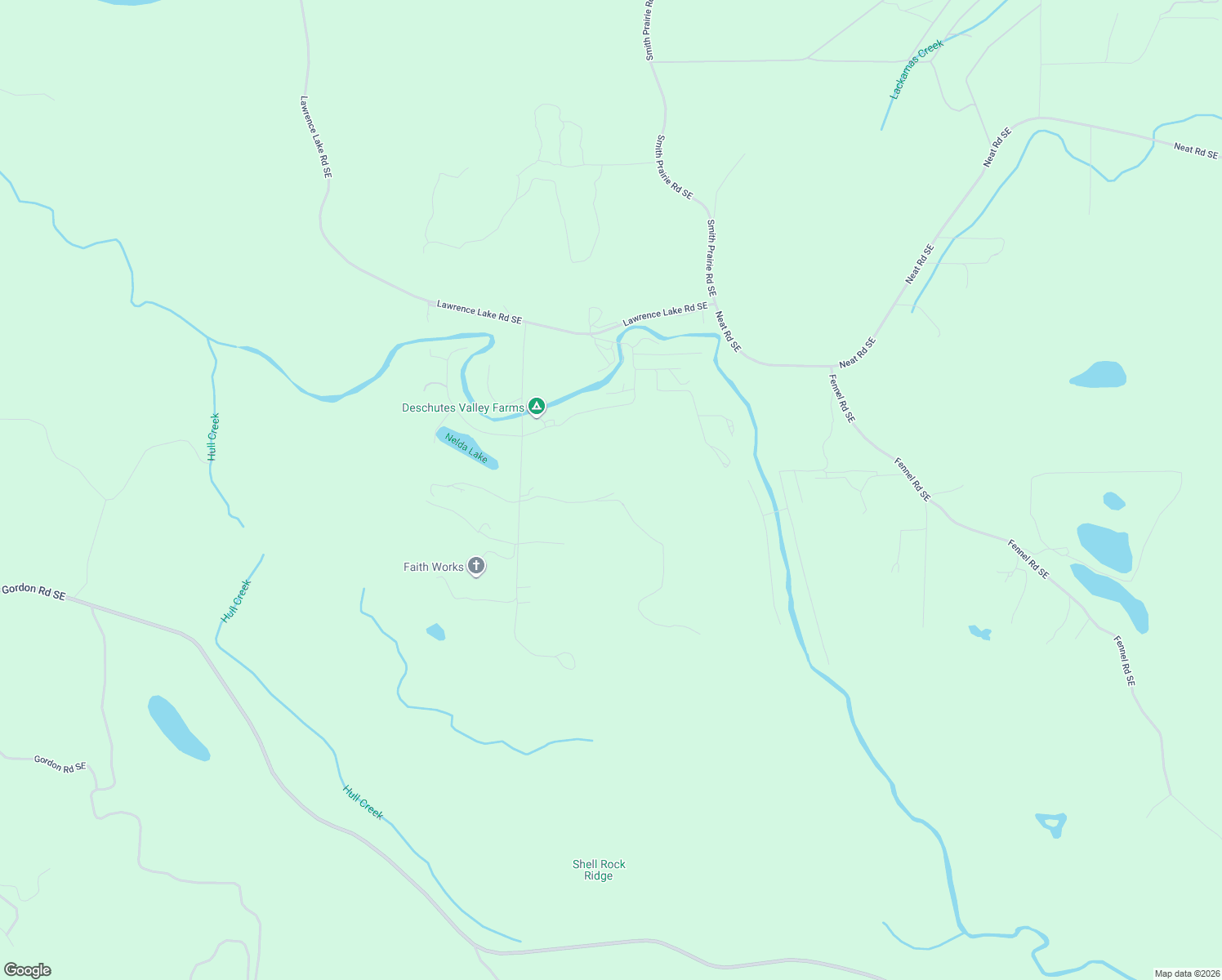 map of restaurants, bars, coffee shops, grocery stores, and more near 18936 Slough Lane Southeast in Yelm