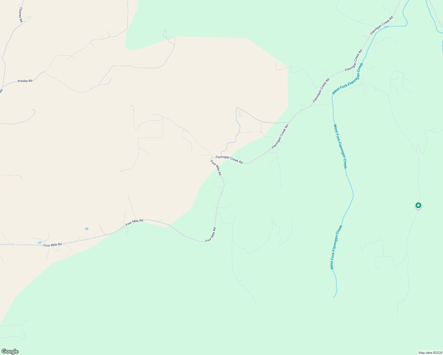 map of restaurants, bars, coffee shops, grocery stores, and more near 1445 Four Mile Road in Viola